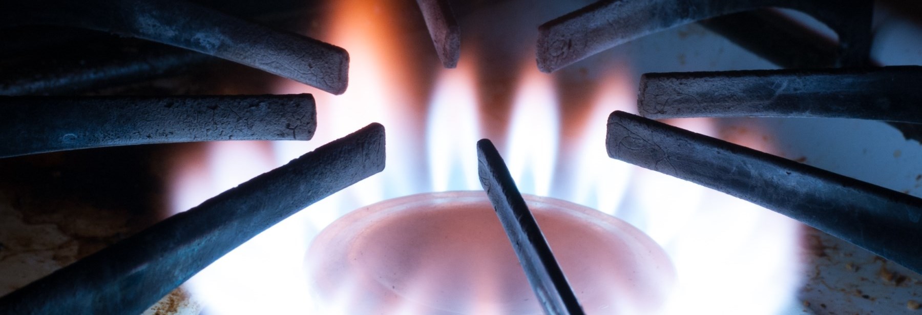 gas range stove top flame