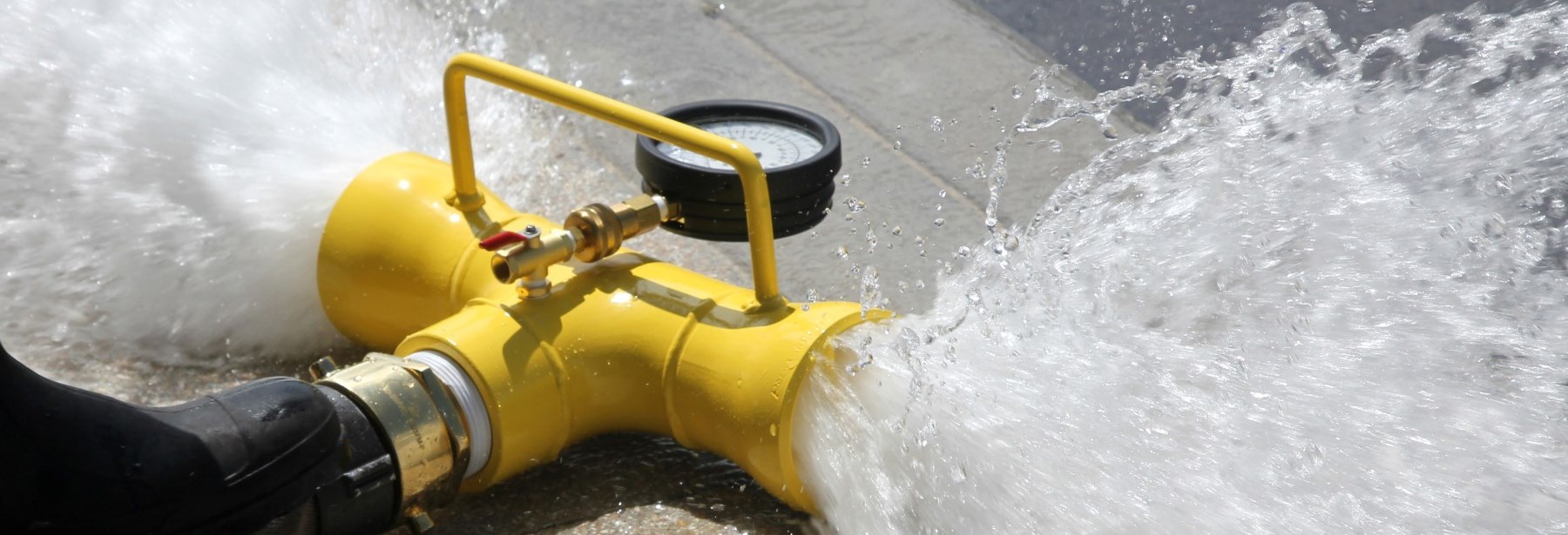 hydrant flushing program