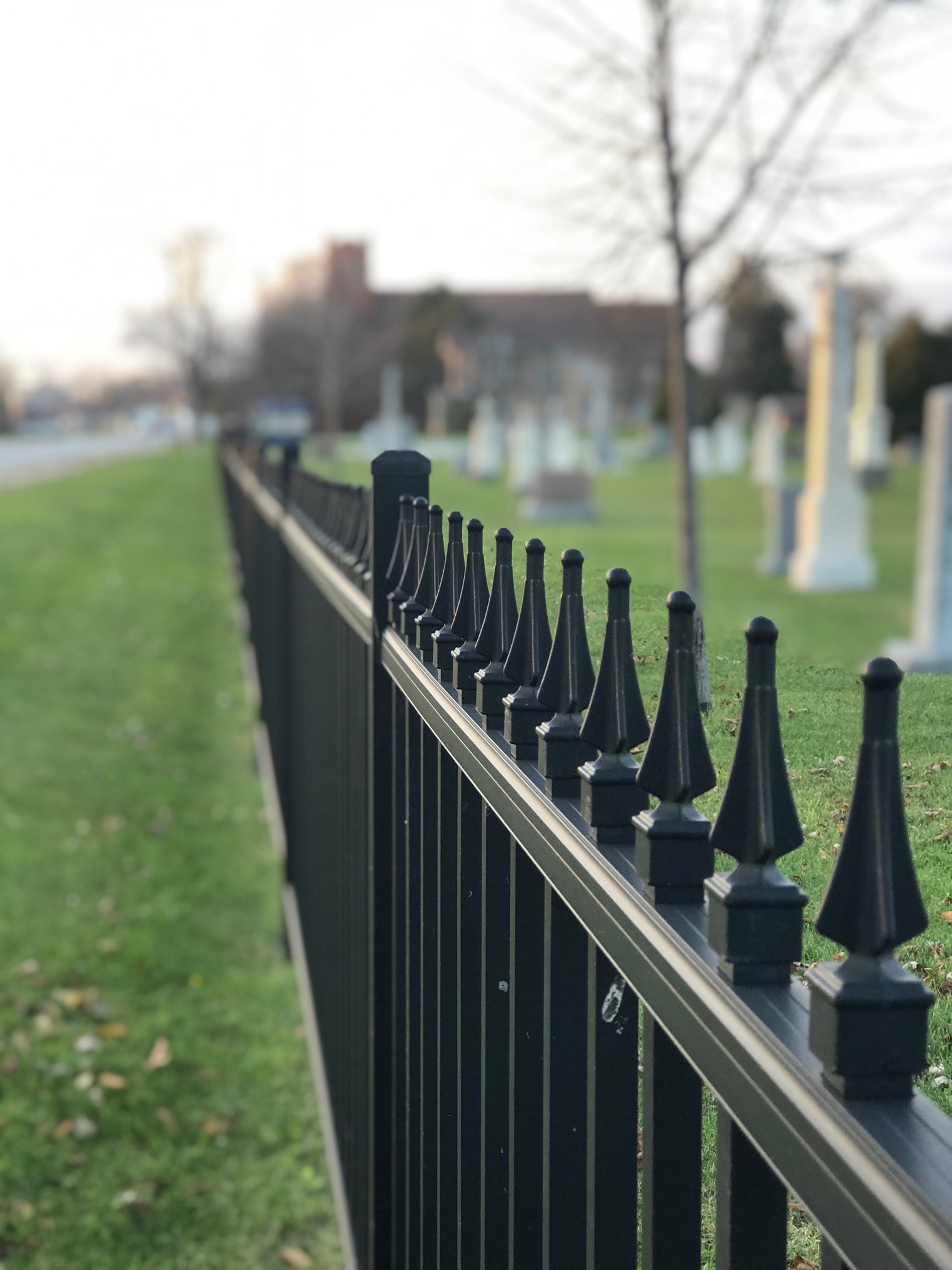 st marys cemetery fence 