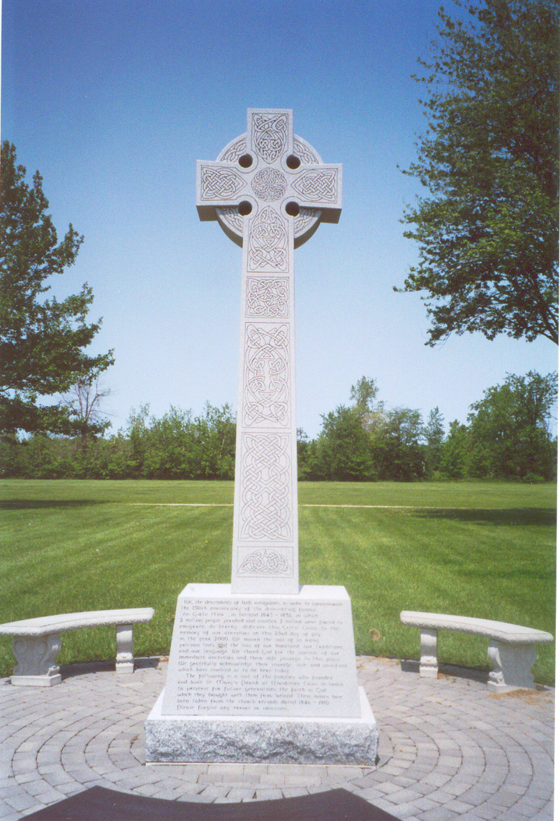 Celtic Cross at St. Mary's Cemetery