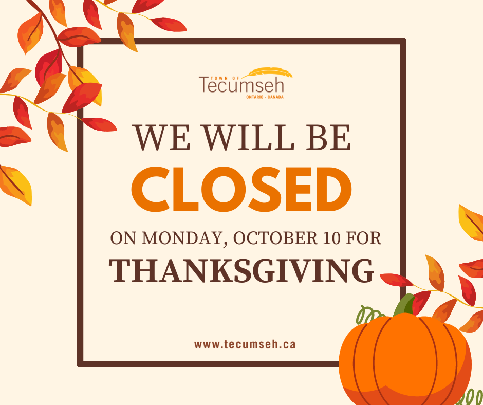 closed for thanksgiving with pumpkin