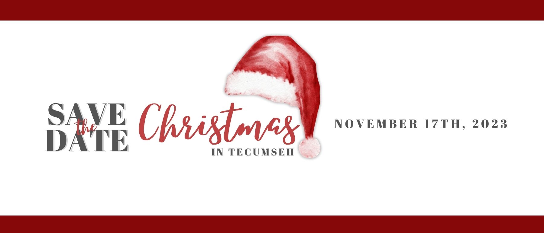christmas in tecumseh poster 