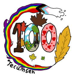 Tecumseh 100 Logo, original design